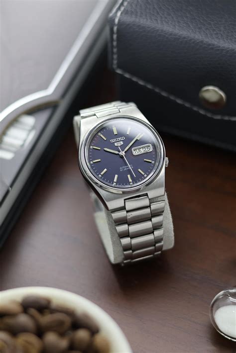 Watchtopia ₹7,400.00 Default Title watchtopia.in Seiko 5 Black Dial ...