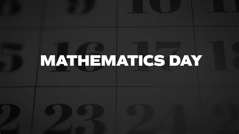Image result for Mathematic Day Experiments