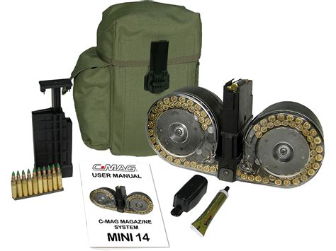 Beta C-Mag Mag System Ruger Mini-14 223 Remington, 5.56x45mm 100-Round