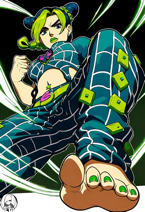Jolyne - Foot by LusaminesGoon on DeviantArt