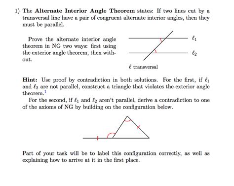 Image result for Interior Angle Theorem