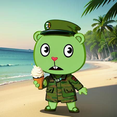 Image result for Flippy Symbol Happy Tree Friends