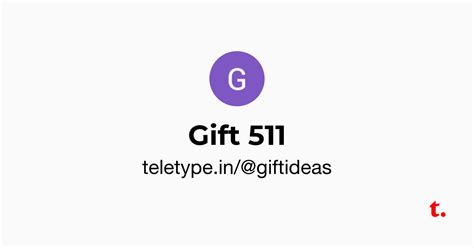 Gift 511 — Teletype