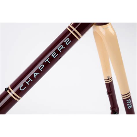 Chapter2 HURU Climbing Disc Brake Frameset-Maroon 1928