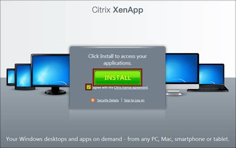Installing Citrix Receiver - Virtually Impossible