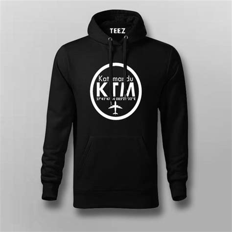 KTM, Kathmandu Tribhuvan International Airport Hoodies For Men - TEEZ.in
