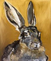 Image result for Photos or Art of Rabbit in the Wild