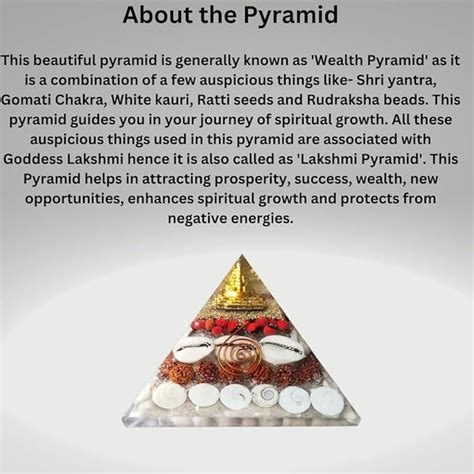 Crystal Wealth Gomati Chakra Shree Yantra Pyramid – Urban Drape