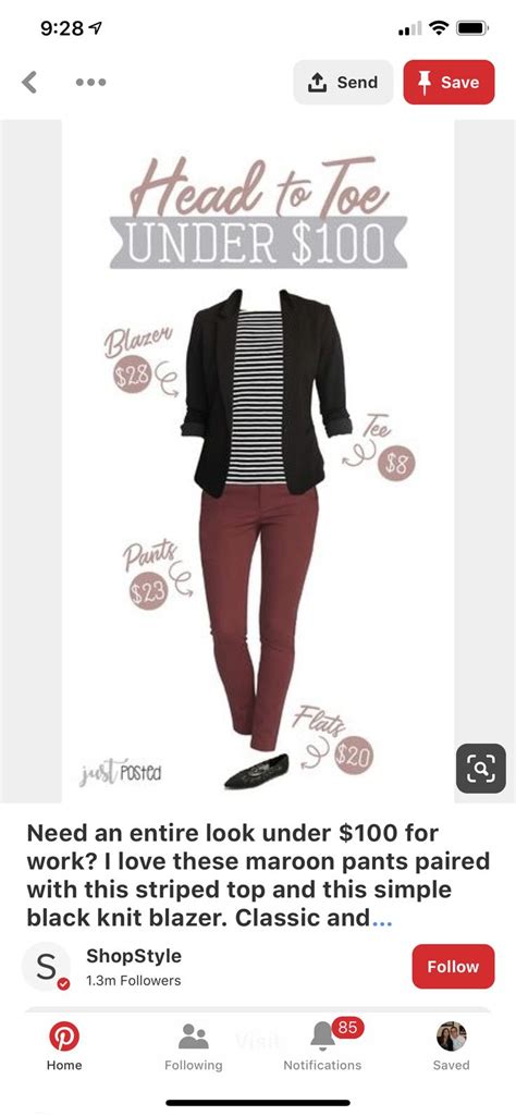 Black cardigan fitted more like this | Black knit blazer, Maroon pants ...