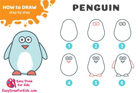 Image result for Step by Step Drawing Penguin