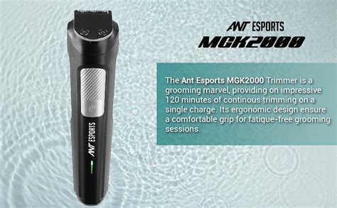 Ant Esports MGK2000 11in1 Multi-Functional Cordless Hair Clipper Beard ...