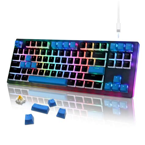 Buy XVX Womier K87 Pro Tkl Mechanical Keyboard, Hot Swappable Keyboard ...