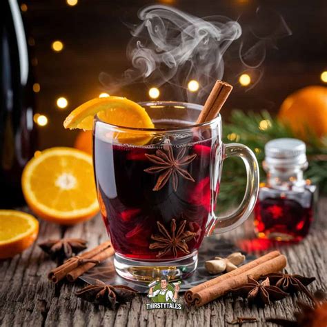 Mulled Red Wine Cocktail Recipe - Thirsty Tales