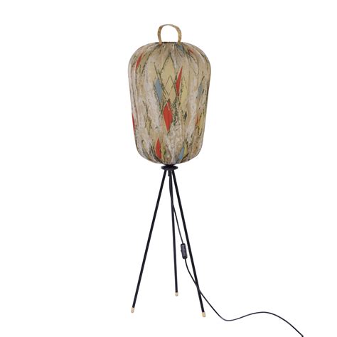 Vintage Tripod Floor Lamp, 1950s | #136068