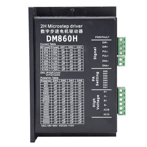 Kuuleyn Stepper Motor Driver Digital Microstep Driver Stepper Motor ...
