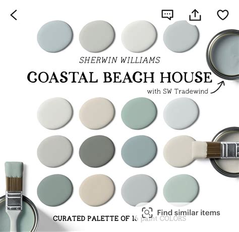Sherwin williams coastal paint colors a beach color palette – Artofit