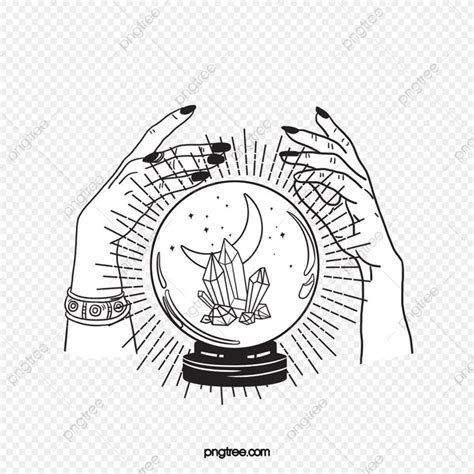 Image result for Magic Crystal Ball Drawing