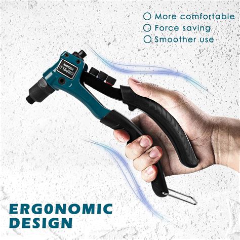 ORFELD Pop Rivet Gun, One-hand Rivet Gun With 4 Tool-free ...