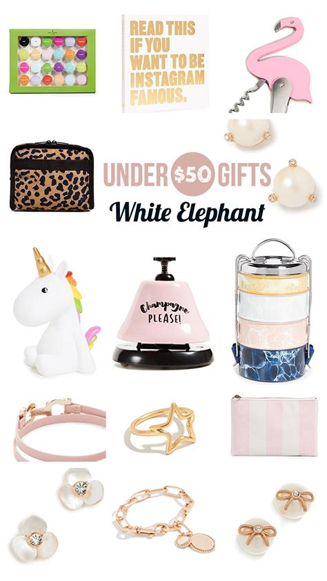 Best White Elephant Gifts Under $50 - April Golightly