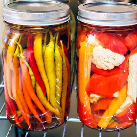 How To Preserve Hot Peppers In Vinegar- Easy Recipe