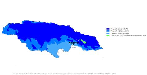 Blue Green Atlas - The Climate of Jamaica