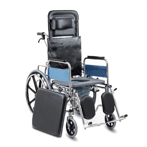 Buy KosmoCare Recliner cum Commode Wheelchair Online - Kosmochem