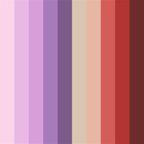 Shades of Pink and Purple Color Palette - ColorDrop