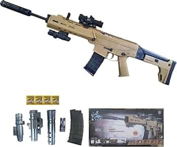 Scar K98 Toy Gun Heavy Airsoft Scar Assault Rifle Toy Gun - Shoots ...