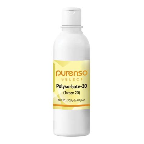Polysorbate-20 (Tween 20) - Purenso Select