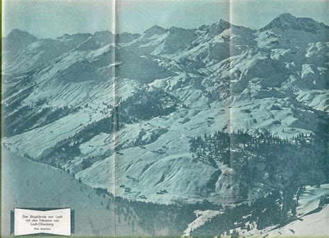 Original Tourist Brochure Arlberg Austria Lech Zurs Travel 1920s