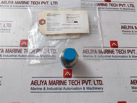 Swagelok Ss-16-hrn-8 Stainless Steel Pipe Fitting – Aeliya Marine Tech