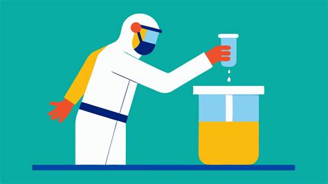 Sample Preparation A hand holding a sample vial and pouring its ...