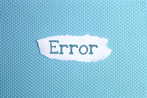 Image result for Error Code per Error