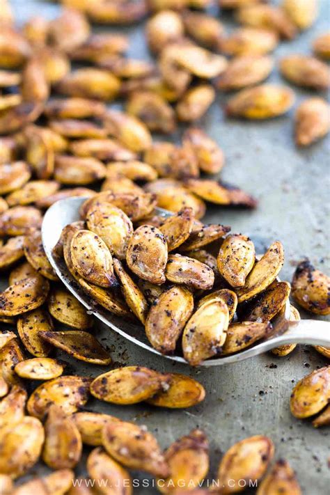 Roasted Pumpkin Seeds Recipe - Jessica Gavin
