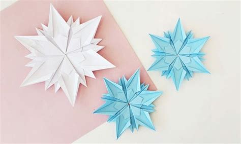 Image result for Origami Snowflake Tutorial