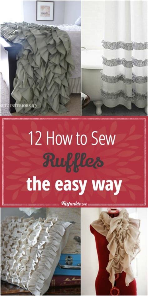 Sewing Ruffles Tutorial 的图像结果