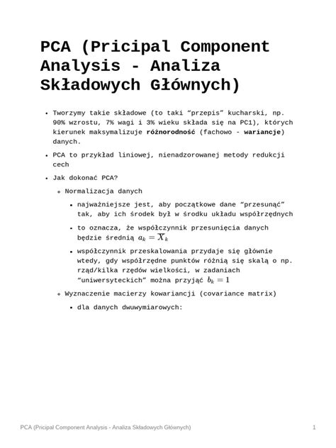 PCA Lecture Notes 的图像结果