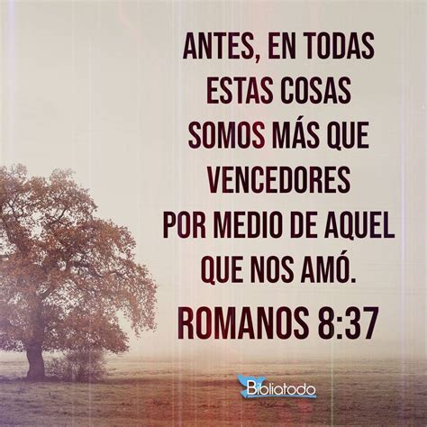 Romanos 8:37 DHH - Versículo del Día