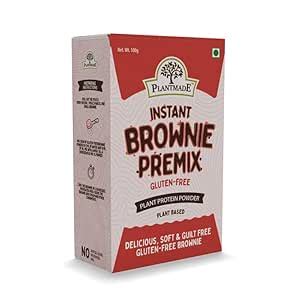 Plantmade Instant Brownie Premix – Gluten-Free, Vegan, Eggless, and 100 ...