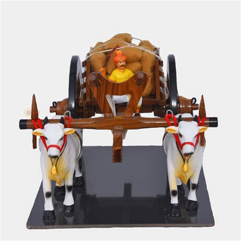 Teakwood Bullock cart – Wheel Crafts