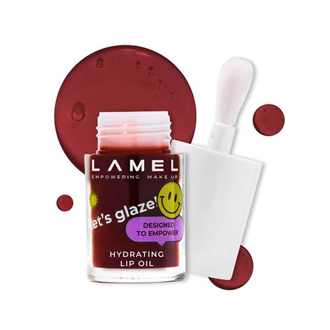 Shop Lamel Let`s Glaze Hydrating Lip Oil Online - HOK Makeup