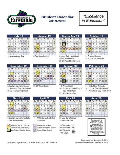 Ontario School District Calendar 2024 - Schoolcalendars.net