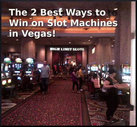 Best Way To Beat Slot Machines