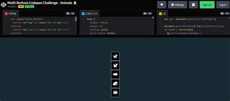 Image result for JavaScript Buttons Sample