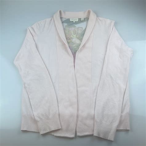 Ted Baker Floral Back Cardigan S105-7 Cardigans