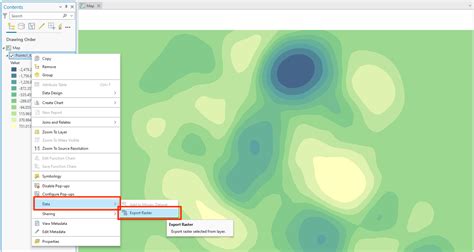 Image result for Exporting a Raster Base Map in ArcMap