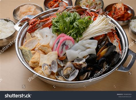 Korean Seafood Hot Pot