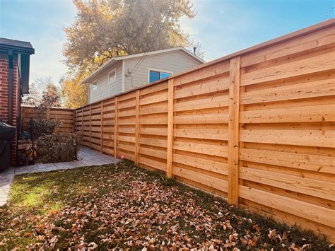 Shadow Box Horizontal Fence | eTimbers