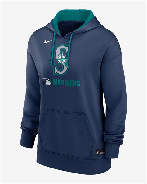 Seattle Mariners Authentic Collection Women's Nike Therma MLB Pullover ...