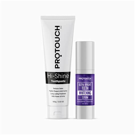 Teeth Whitening Bundle | Hi-shine Toothpaste & Purple Whitening Toothp ...